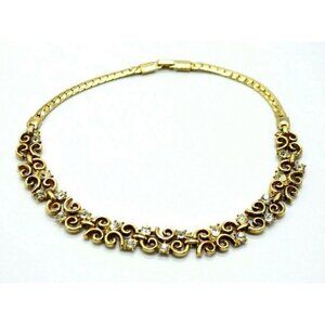 TRIFARI Patent Pending Clear Rhinestone Phillipe G